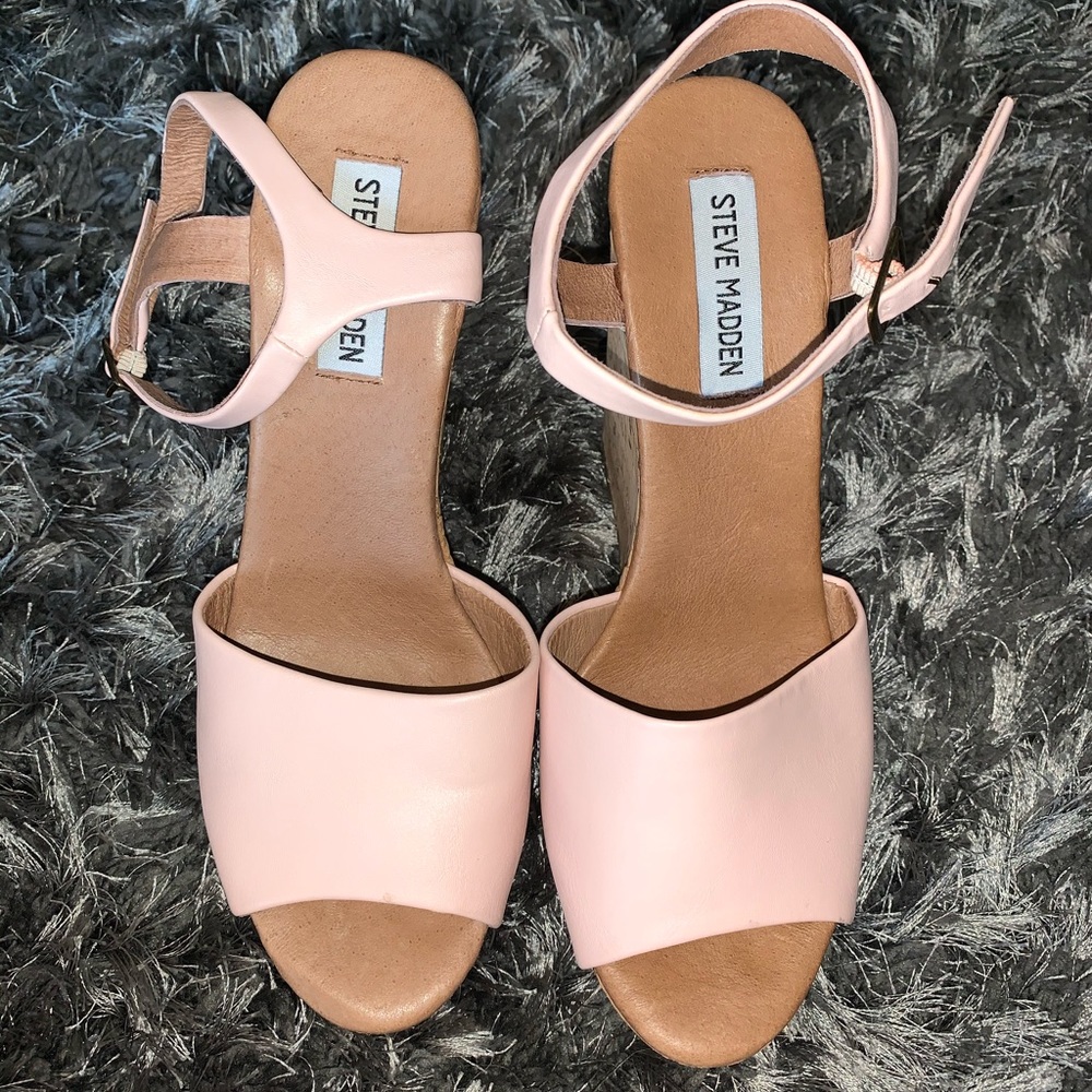 Steve Madden Cork Wedges